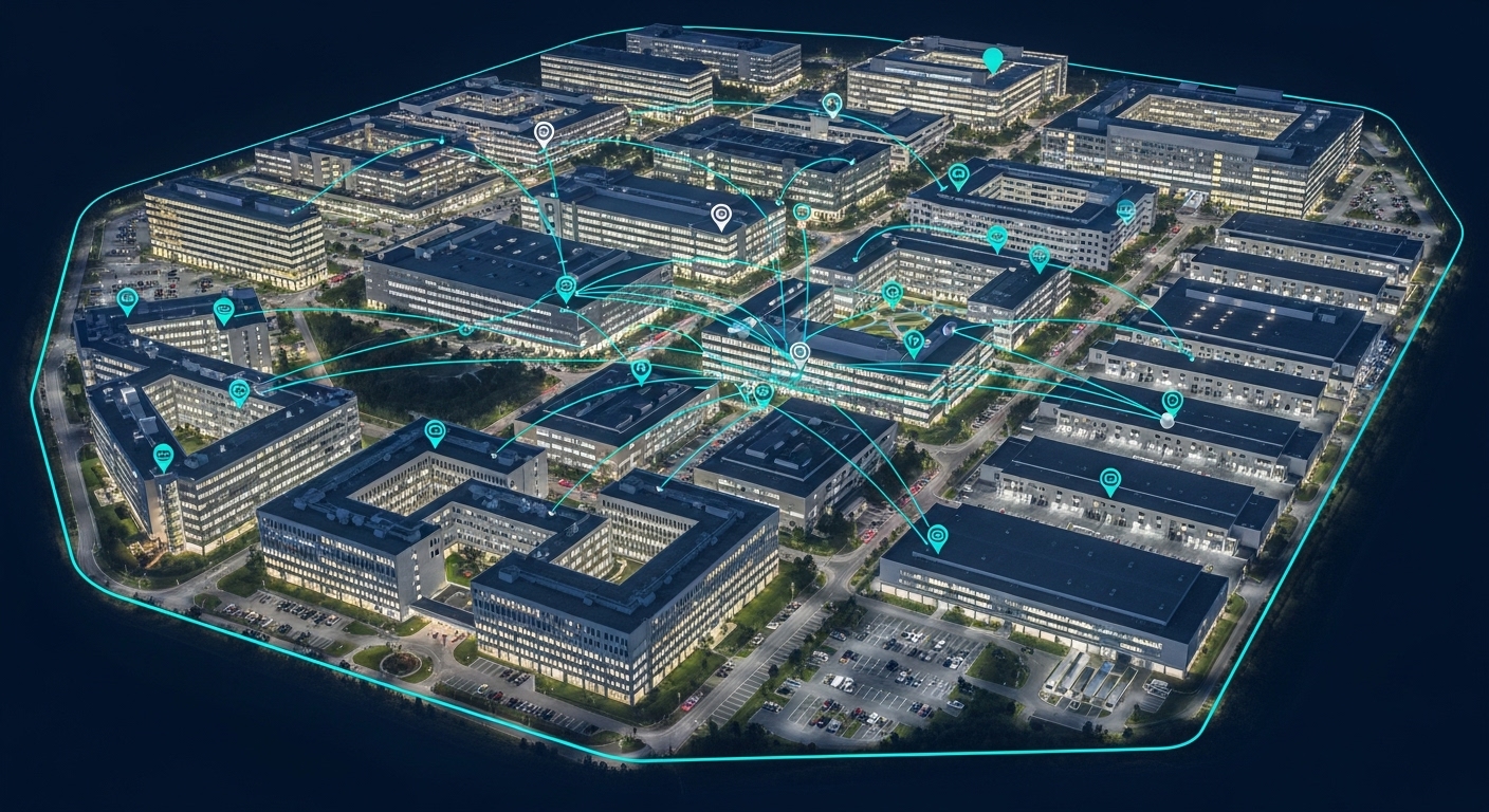 Comprehensive digital infrastructure assessment report for M&A due diligence showing complete asset inventory and risk analysis
