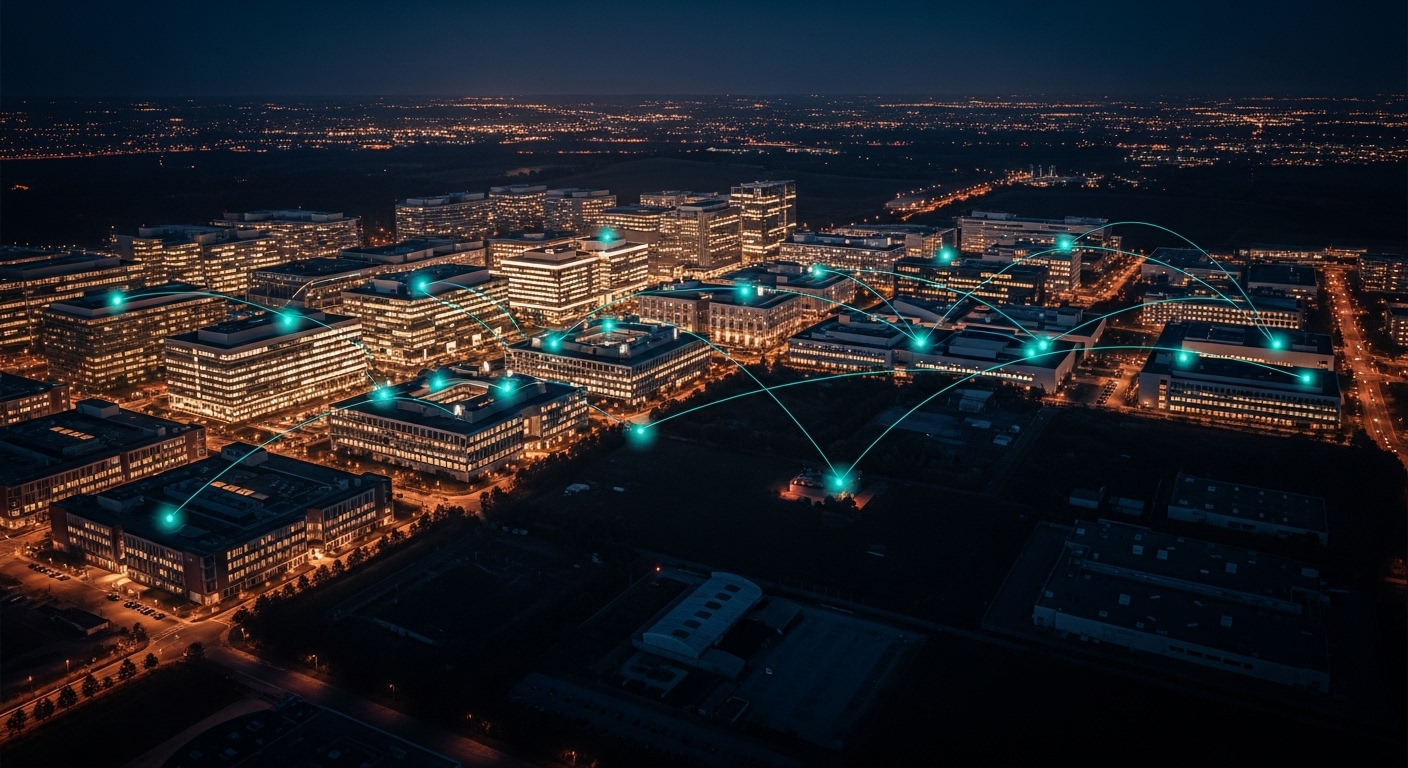 Screenshot showing comprehensive asset inventory dashboard with discovered domains, subdomains, certificates, and shadow IT resources